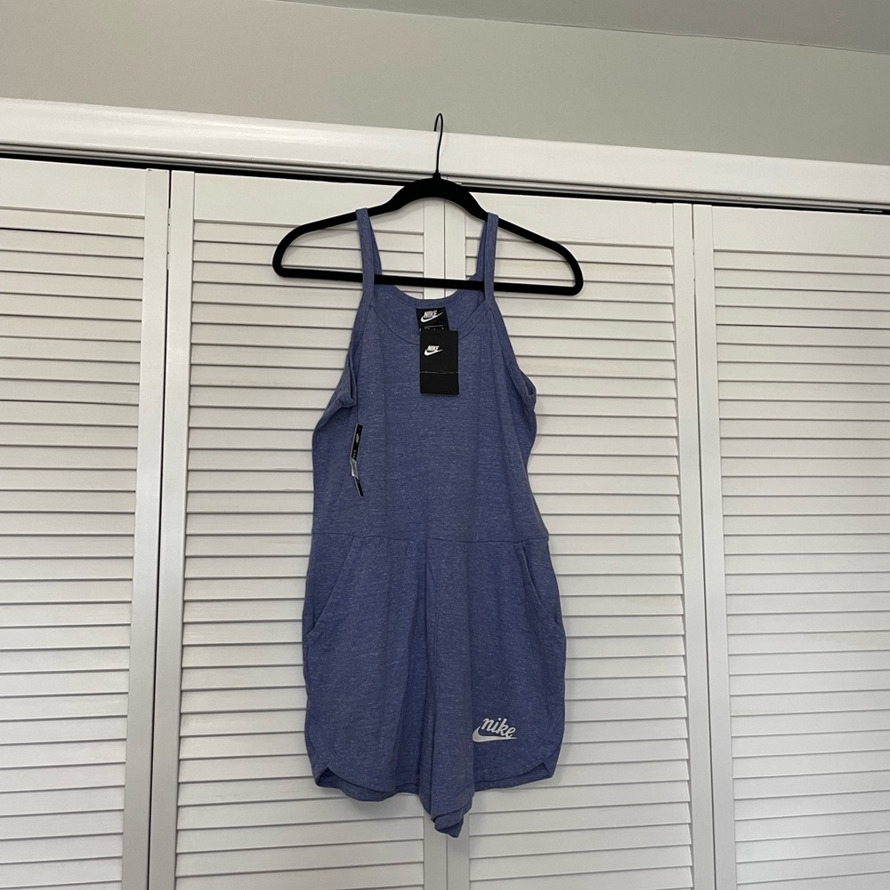 Nike Heather Periwinkle Romper